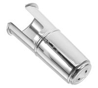 CVUTOVO Tapa Protectora de Metal para Boquilla de Clarinete y Saxofón Alto, Cubierta Niquelada Resistente y Compatible, Modelo Cc01 para Protección Segura