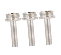 CVUTOVO Vástago Del Pistón Para Trompeta Acero Inoxidable Pequeño 3 Piezas Accesorio Duradero y Portátil Para Reemplazo Compatible Varias Trompetas