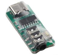 CW - Entrenador de llaves con interfaz tipo C e USB para PC y teléfono móvil, compatible con aplicaciones de entrenamiento de código y sitio web Vband, PCB verde (tipo C)