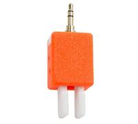 Cw - Llave eléctrica de doble paleta para modelos Quansheng K5 Plus K6 con dedo sintonizable y modificación automática de llave (naranja)