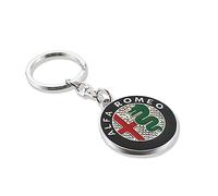 CWBFC Llaveros de Coche para Alfa Romeo Brera, Resistente al Desgaste y al Polvo Accesorios para Llaves de Coche Piezas de Repuesto Decorativas Moda Personalizada y Regalos,B-L