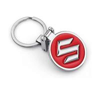 CWBFC Llaveros de Coche para Suzuki JIMNY Grand Vitara Sx4 Swift, Resistente al Desgaste y al Polvo Accesorios para Llaves de Coche Piezas de Repuesto Decorativas Moda Personalizada y Regalos,G-L