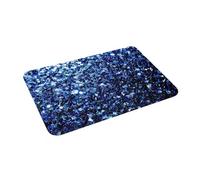 CWCMZDH Azul Oscuro imitación de Destellos de Glitter (Foto de Brillo No Reflexivo) Antideslizante Estera Estera en el Piso de la Entrada de la Casa Habitación de Bandolero Esteras