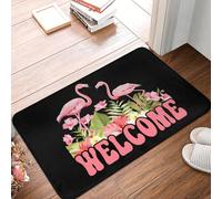 CWCMZDH Bienvenido Puerta De La Cocina del Piso Alfombra De Baño Antideslizante Interior Bienvenidos A Nuestra Casa Felpudo Dormitorio Balcón De Entrada De Alfombras Y Tapetes