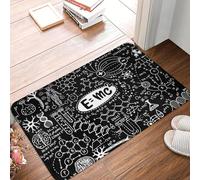 CWCMZDH Ecuaciones De Física Matemática De Las Fórmulas De Felpudo Antideslizante En Baño Cocina Tapete De La Sala De La Puerta del Piso De La Entrada De Alfombras Y Tapetes