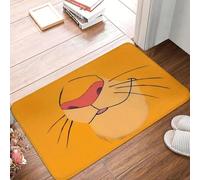 CWCMZDH El Rey! Mat Alfombra Antideslizante Dormitorio Puerta De Entrada Mat Simba, Timón Pumba Rafiki Lion King Animal Película De Dibujos Animados De Walt
