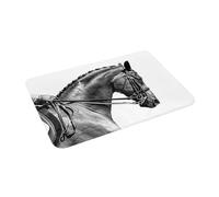 CWCMZDH En El bit - Caballo de Doma clásica de la Serie Antideslizante Estera Estera en el Piso de Alfombras y tapetes para Cocina Entrada de la Casa, Cuarto de Baño Esteras de Bandolero