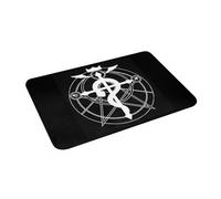 CWCMZDH Full Metal Alchemist Blanco Antideslizante Estera del Piso, Estera del Cojín de Alfombras y tapetes para Cocina Entrada de la Casa, Cuarto de Baño Esteras de Bandolero