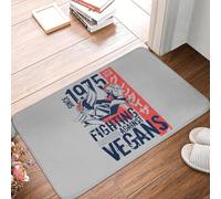 CWCMZDH Goldorak Grandizer Vegana Estera Estera Antideslizante UFO Robot Goldrake Anime Baño, Cocina Comedor Alfombra