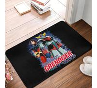 CWCMZDH Goldorak Grendizer Actarus Piso del Frente de la Puerta de Entrada de la Estera al Aire Libre UFO Robot Goldrake Cocina Baño Felpudo Balcón de Alfombras y tapetes