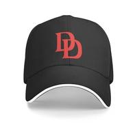 CWCMZDH Gorra de béisbol con Logotipo Personalizado de Daredevil, Gorra de Gran tamaño, Gorra navideña, Gorra de montañismo para Mujeres y Hombres