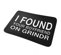 CWCMZDH He Encontrado a Su Novio En Grindr Anti-resbalón de la Estera del Piso Estera Durable de Alfombras y tapetes para Cocina Entrada de la Casa de Habitación de Bandolero Esteras