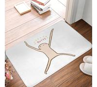 CWCMZDH Honesto Blob Botas Antideslizante Estera del Piso, Estera del Cojín de Alfombras y tapetes para Cocina Entrada de la Casa Balcón de Bandolero Esteras