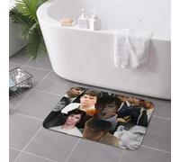 CWCMZDH Justicia para Los Hermanos Menéndez Antideslizante Estera Estera en el Piso Tapete Absorbente de Alfombras y tapetes para Cocina Entrada de la Casa de Bandolero Esteras