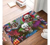 CWCMZDH Killer Klowns from Outer Space De Película Antideslizante Estera Estera De Baño De La Moda Alfombra del Pasillo De Bienvenida De La Alfombra del Dormitorio Decoración