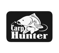 CWCMZDH Los Peces De Pesca Pescador De La Carpa Hunter Piso De La Puerta De La Cocina Cuarto De Baño Esteras Antideslizantes Al Aire Libre, Un Tapete De Entrada del Jardín De Alfombras Y Tapetes