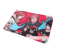 CWCMZDH Megumi Besto Friendo Jujutsu Kaisen Sukuna Anime Antideslizante Estera Estera en el Piso de Alfombras y tapetes para Cocina Entrada de la Casa de Bandolero Esteras