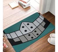 CWCMZDH Mi Héroe De La Academia Izuku Midoriya Felpudo De La Entrada De La Cocina Puerta del Cuarto De Baño del Piso Esteras Deku Anime Dormitorio con Balcón Alfombra De Bandolero