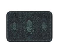 CWCMZDH Mitos De Cthulhu De Lovecraft Felpudo Antideslizante En Baño Cocina Mat Película De Terror del Monstruo De La Puerta De Jardín Baja, Entrada De Alfombras Y Tapetes