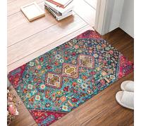 CWCMZDH Oriental De Colores De Estilo Tradicional Marroquí Piso del Frente De La Puerta De Entrada De La Estera Cubierta De Bohemia Baño Cocina Felpudo Jardín De Alfombras Y Tapetes