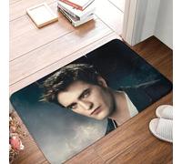 CWCMZDH Personalizado De La Saga Crepúsculo, Edward Cullen Felpudo Antideslizante De Entrada, Cocina, Baño Puerta Esteras del Piso del Jardín Alfombra De Bandolero