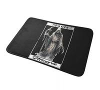 CWCMZDH Santas Muertes Cráneo, La Catrina el Cinco De Antideslizante Estera Estera en el Piso de Alfombras y tapetes de Cocina Entrada de la Casa de Habitación de Bandolero Esteras