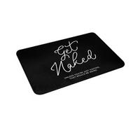 CWCMZDH Se Desnuda a Menos Que Usted está Visitando Antideslizante Estera Estera en el Piso de Alfombra para la Entrada de la Cocina del Hogar de la Sala de Bandolero Esteras