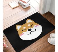 CWCMZDH Shiba Inu Perro Shibe Kawaii Lindo Dux Antideslizante Estera Estera en el Piso de Alfombras y tapetes para Cocina Entrada de la Casa Sala de Estar de Bandolero Esteras