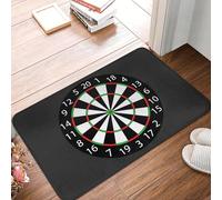 CWCMZDH Tablero De Dardos Flecha De Destino De La Puerta De Piso del Baño De La Cocina De La Estera Antideslizante En La Cubierta De Un Tapete De Entrada del Garaje De Alfombra De Bandolero