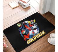 CWCMZDH UFO Robot Goldorak Grendizer Felpudo Antideslizante Estera de Baño de la Cocina Jardín Garaje Piso de la Puerta de Entrada, Alfombras y tapetes