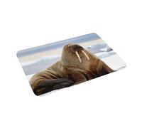 CWCMZDH Yo Soy la Morsa Antideslizante Estera Estera en el Piso Lavable de Alfombras y tapetes para Cocina Entrada de la Casa, Cuarto de Baño Esteras de Bandolero