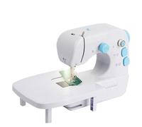 CWCQGH 309 Máquina de Coser Gruesa para Uso doméstico Mini eléctrica Pequeña Punta de Gancho de Metal Pedal automático Potente Silenciosa Estable,309+37+Large Scissors+Table