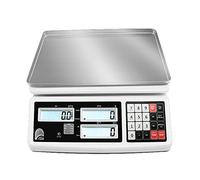 CWCQGH Básculas de joyería Peso Digital Gramos y onzas Laboratorio Balanza de conteo Industrial Balanza electrónica 0,1 Gramos para Piezas Monedas Tornillos Botones Tuercas (3 kg / 0,1 g)