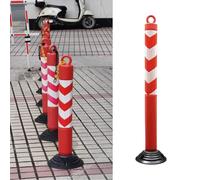 CWCQGH Bolardo de Seguridad, Poste de bolardo con Alturas de 55 a 120 cm para Control de multitudes y protección de estacionamientos,1 Pc-H120cm(47 1/4")