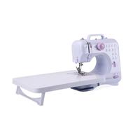 CWCQGH Máquina de Coser portátil para Principiantes y niños, Mini eléctrica para Manualidades domésticas, remiendos y 12 Puntadas incorporadas, Potente, silenciosa y Estable. Table