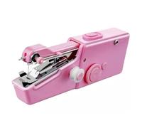 CWCQGH Mini máquina de Coser portátil para el hogar, Puntada rápida, Costura, Bordado, inalámbrica, para Ropa y Telas, electrónica, fácil de Usar.,Sewing Machines Set