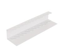 CWCQGH Soporte de exhibición de Azulejos de Madera con 12 Ranuras para Tarjetas, Estante Colgante para muestras de 80 cm de Largo, Estante Organizador de Pared para Sala de Expo,White-80x25x15cm