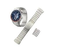 CWCWC Correas de reloj de moda, correa de aleación de titanio compatible con Huawei Watch GT5 Pro de 46 mm, pulsera de metal de liberación rápida.(Titanium colour)
