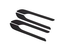 CWDQYNLG Coche Tirador Exterior Puerta Manija puerta coche para modelo 3, para Y 2022 2023 2024, cubierta, pasta fibra carbono, accesorios ABS, 4 unids/set