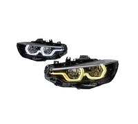 CWDQYNLG Faro Delantera Coche Luces LED Diurnas Para Coche, Accesorios, Piezas De Automóvil, Faros Para 4 Series F33 F36 M4 F32 2013-2019