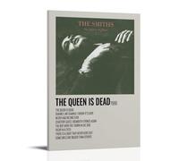 CWDRHD The Queen Is Dead-The Smiths - Póster decorativo para pared, diseño moderno, ultratransparente, ideal para oficina, sala de estar y habitación, estilo marco de 60 x 90 cm