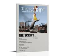 CWDRHD The Script Album Modern Ultra Clear Wall Decor Prints Decorative Posters Exquisite Art Decoration Suitable for Office Living Room And RoomFrame-style20x30inch (50x75cm)