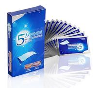 CWED 28 Piezas de Tiras Blanqueadoras Dentales,Con Ingredientes Naturales, Fórmula Eficaz para Eliminar Rápidamente las Manchas de los Dientes, 14 Pares