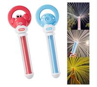 CWENDANER 2 Pistolas de Agua para Fuegos Artificiales, para la Playa y el Parque Infantil (2 Unidades), Color Rojo y Azul