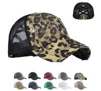 CWENDANER Gorras Mesh Trucker Unisex, Gorra de Béisbol Transpirable para Hombre, Protección Solar de Secado Rápido, Malla Plegable Lavable, Ligera Sombrero Verano al Aire Libre con Hebilla Ajustable