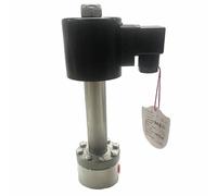 CWHHTVBI Válvula solenoide criogénica de 2 vías, 1,6 MPa, 16 Bar, válvula solenoide de 1/4, 1/8, 220 V, 24 V, Orificio de 6 mm, válvula de nitrógeno líquido SS304 de 16 Bar(G-DC12V-NORMALLY Close)