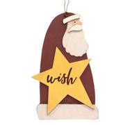 CWI Gifts Wish Santa Hanging Ornament Christmas Decor