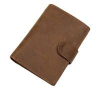 CWLPSL 1 Pieza Cartera Hecha a Mano para Hombre, Cartera Retro de Gran Capacidad, Cartera Informal con múltiples Tarjetas (Color: Negro, tamaño: 13 * 10 cm)