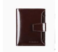 CWLPSL Cartera Corta Suave para Hombre Cartera con Clip para Billetes con Nombre Cartera para carnet de Conducir Tarjetero