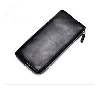 CWLPSL Cartera de Hombre Cartera de Cuero Cartera de Hombre Cartera de Lujo con diseño Largo Funda para Pasaporte Cartera Informal de Moda para Hombre